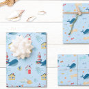 Search for baby whale wrapping paper Beach