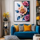 Search for flower design posters Artistic
