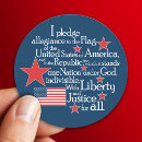 Search for pledge stickers Patriotism