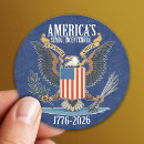Search for vintage fourth of july stickers Usa