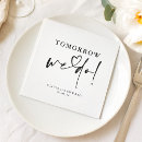 Search for sayings wedding napkins Minimalist