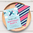 Search for aeroplane party invitations Fly