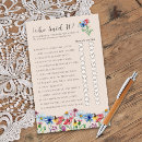 Search for guess who bridal shower games Who said it