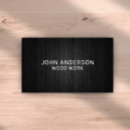 Search for timber business cards Construction handyman
