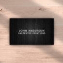 Search for timber business cards Construction handyman