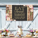 Search for eat drink and be married posters Floral