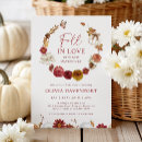 Search for fall in love baby shower invitations Woodland