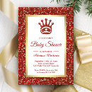 Search for tiara baby shower invitations Elegant