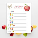 Search for baby shower emoji games Watercolor