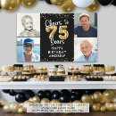 Search for 75th birthday banners Modern