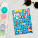Search for back to school party invitations End of summer party