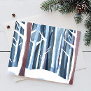 Search for winter trees postcards Modern