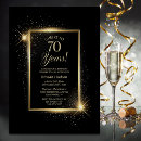 Search for cheers to 70 years birthday invitations Seventy
