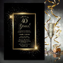Search for cheers to 40 years invitations Stylish