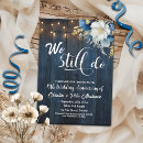 Search for 10th anniversary party invitations Vow renewal