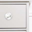 Search for white marble knobs and pulls Chic