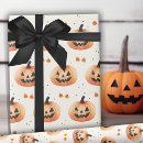 Search for jack o lantern wrapping paper Modern