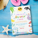 Search for pool party thank you cards Girl