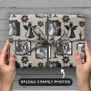 Search for black and grey wrapping paper Vintage