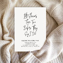 Search for before they say i do invitations Black and white