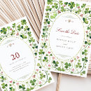 Search for shamrock save the dates Lucky in love