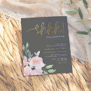 Search for its a surprise invitations Gold