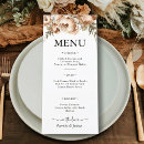 Search for boho wedding menus Calligraphy