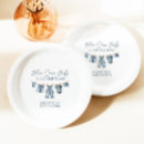 Search for western baby shower plates Little cowboy