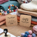 Search for handmade craft business cards Rustic