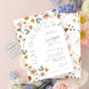 Search for love in bloom bridal shower invitations Pretty