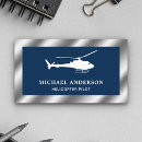 Search for helicopter pilot business cards Chopper