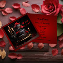 Search for candle wedding invitations Black