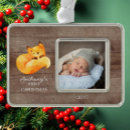 Search for baby fox christmas tree decorations Baby's first christmas