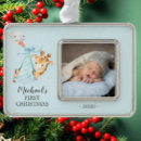 Search for giraffe christmas tree decorations Baby's first christmas