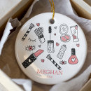 Search for makeup christmas tree decorations Pink