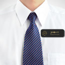 Search for black and gold name tags Corporate