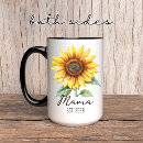 Search for sunflower grandma mugs Mother