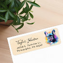 Search for french bulldog return address labels Pet