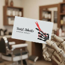 Search for skeleton business cards Hair