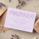Search for postponed invitations Minimalist