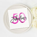 Search for 50th birthday napkins Modern