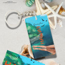 Search for waving rectangular key rings For her