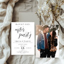 Search for just got married invitations Elegant modern minimalist stylish