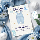 Search for denim baby shower invitations Overall