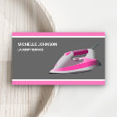 Search for ironing business cards Housekeeper