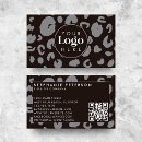Search for leopard print business cards Hair stylist photographer consultant