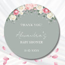 Search for vintage thank you stickers Sage green