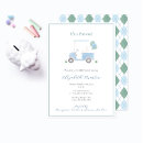 Search for golf cart invitations Sage green