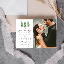 Search for pine tree save the dates Rustic