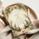 Search for antler invitations Rustic greenery
